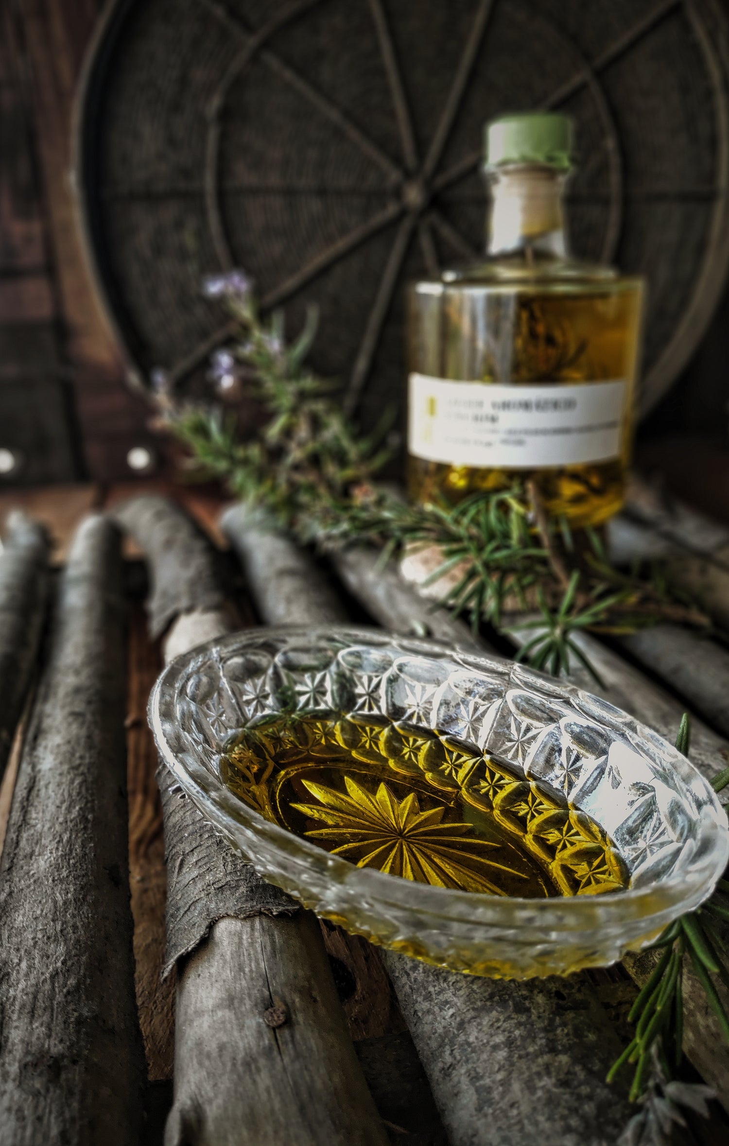 Huile d'olive au romarin 250ml 2