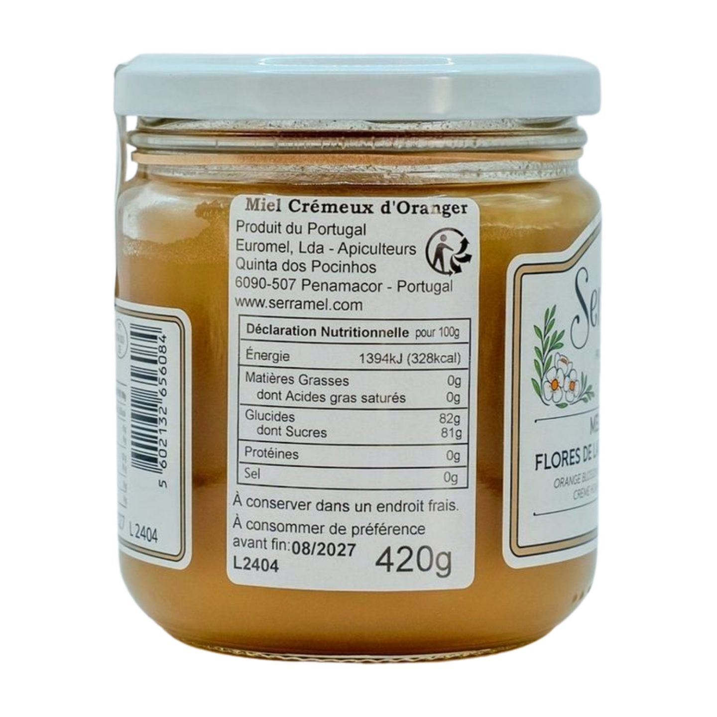 Miel Crémeux d'Oranger - 420g