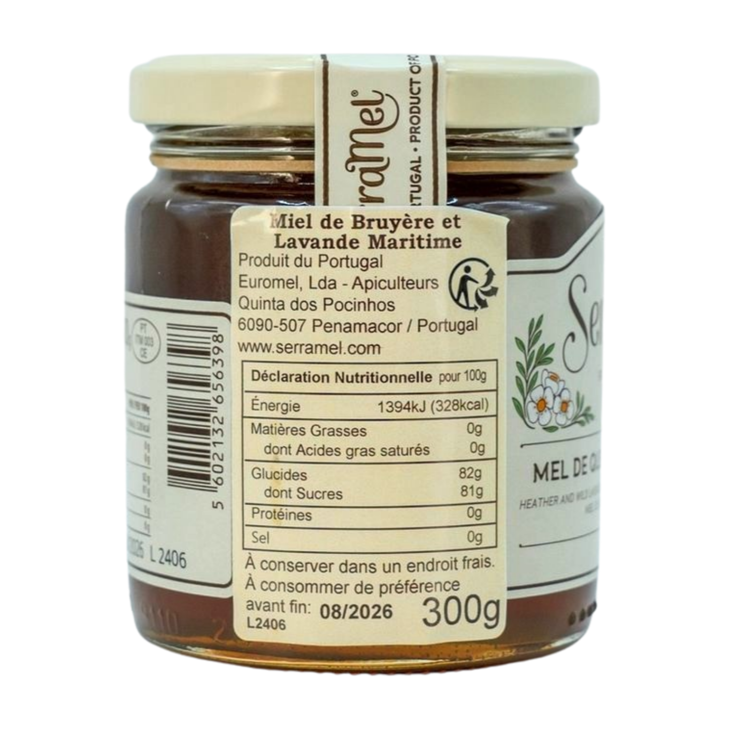 Miel de Bruyère et Lavande Maritime Serramel - 300g